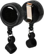 EZ Pen 2 Pcs Retractable Pen Reel with Stealth Grip Design and Non-Stop Action