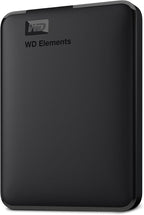 WD 2TB Elements Portable External Hard Drive for Windows, USB 3.2 Gen 1/USB 3.0 for PC & Mac, Plug and Play Ready - WDBU6Y0020BBK-WESN