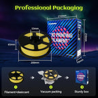 FLASHFORGE Glow in The Dark Rapid PLA Filament 1.75mm, High Flow Speedy 3D Printer Filament Luminous Yellow, Max 500mm/s High-Speed Printing, High Brightness and Long-Lasting Glowing Effect