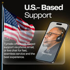 App-Based Time Clock for Small Business with 10 IC Cards – Clock in Machine for Employee Fingerprint Attendance, Time Card Machine No Monthly Fee, iOS/Android Compatible