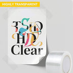 Clear Packing Tape Refills 6 Rolls, Total 660 yd., Heavy Duty Shipping Tape, Each 2 inch x 110 Yards x 2 mil Thick for Shipping, Packaging, Sealing and Moving