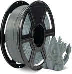 FLASHFORGE Rapid PLA Filament 1.75mm, High Flow Speedy 3D Printer Filament, Experience Exceptional Performance with 500mm/s High-Speed Printing, Neatly Wound & Top-Notch Filament (Iron Grey)