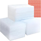 XYH 100 Pcs Bubble Pouches, 6''x8'' Bubble Bag for Packing, Which is Anti-Impact Come with Exquisite Sealing Label Storage Packing and Moving.