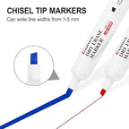 Comix Dry Erase Markers, Chisel Tip White Board Markers, 36 Bulk 4 Assorted Colors Low Odor Markers for Teachers Office & School Supplies