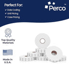 Perco Sell by Labels Pricing Labels for Monarch 1136 Price Gun -3 Sleeves 24 Rolls 42,000 Labels