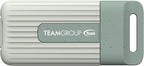 TEAMGROUP PD20 ECO 2TB Portable External Solid State Drive SSD Read up to 1000MB/s USB 3.2 Gen2x1 Type-C Waterproof Dustproof IP54 TPSEG4002T0C102