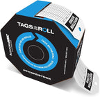 Accuform 100 Inspection and Status Record Tags by-The-Roll, Inspection Record, US Made OSHA Compliant Tags, Waterproof PF-Cardstock, Resists Tears, 6.25"x3", TAR708