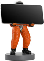Astronaut Mobile Phone & Pen Holder, Device Stand, Desk Organizer Decorative Pencil Holder(Orange&Black)