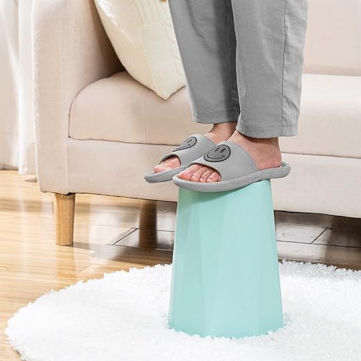 6pcs Trash Can Wastebasket Plastic 2.6 Gallon Garbage Can Container Rubbish Trash Bin Paper Basket Office Organizer for Bedroom Office Bathroom,10Litre-6 Colors