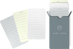 Undated Daily Productivity To Do List Cards - 60 To-Do List Cards, 10 Goal Setting Cards - Daily Checklist Cards and Note Pads - Simple and Effective Analog System