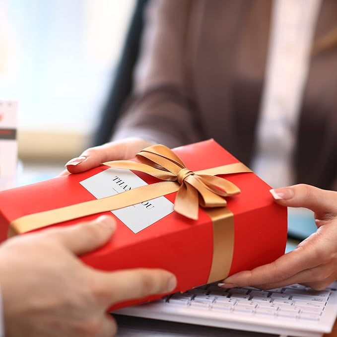 120 Pieces Thank You for Your Order Cards Customer Appreciation Note Cards Thank You for Supporting My Business Card for Small Business Owners Stores Online Retailers 3.5 x 2 Inch(Black, White)