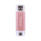 Transcend 512GB External SSD, Up to 1,050MB/s, Dual USB Flash Drive for iPhone&iPad&Mac, Windows&Android, Tablet&PC, Smart TV, USB 3.2 Gen 2 Thumb Drive Photo Stick, 2-in-1 Type C &Type A Memory Stick