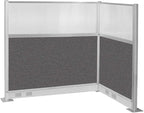 Versare Pre-Configured Hush Panel Electric Cubicle | Workstation Divider Walls | Cubicle Privacy Panels | Office Partition Walls