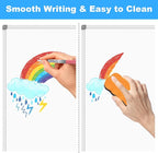 Lockways Large 60" x 40" Magnetic Dry Erase White Board - Wall Mounted Whiteboard with Pen Tray, Aluminum Message Presentation Memo Board for Office & School