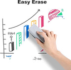 Comix Low Odor Dry Erase Markers, Chisel Tip White Board Markers, 36 Bulk 4 Colors Thick Markers for Kids Teachers