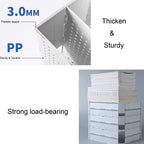 Lemical Magazine Holder 4 Vertical Compartments Collapsible Magazine File Holder Space Saving Rack Home Kitchen Desk Organizer No Need Assemble Gray