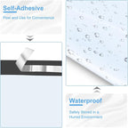 Large Poly Mailers 24x24 Inch 50 Pcs, Extra Large Shipping Bags for Clothing with Self-Sealing Tear-Resistant, Waterproof Poly Bags, Mailing Envelopes for Small Business (White)