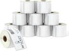 BETCKEY - Compatible DYMO 99019 (2-5/16" x 7-1/2") Large Lever Arch File Labels, Compatible with DYMO Labelwriter 450, 4XL, NOT Fit 550 & 5XL [10 Rolls/1500 Labels]