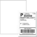 Full Sheet Sticker Paper for Laser & Ink Jet Printers, 8.5" x 11" Full Sheet Address Shipping Label, 1000 Sheets 1000 Labels