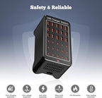 Charging Station, USB C Charger Block, 150W 30-Port【15USB-C + 15USB-A】, Travel Charger Station Fast Charger Desktop USB Wall Charger Compatible iPhone, iPad, Tablets, Smartphones