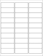 BESTEASY 30-up 1000 Sheets 1" X 2-5/8" Address Shipping Labels for Laser and Inkjet Printers, FBA Product Labels (30000 Labels)