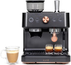 Café Bellissimo Semi Automatic Espresso Machine + Milk Frother | WiFi Connected| Built-In Bean Grinder, 15-Bar Pump & 95-Ounce Water Reservoir | Matte Black, C7CESAS3RD3