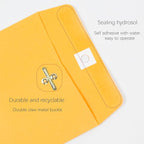 6” x 9” Clasp Envelopes with Gummed Seal Brown Kraft Catalog Envelopes Clasp Mailing Envelopes for Home, Office, Business 28 lb Kraft Paper,Pack of 50