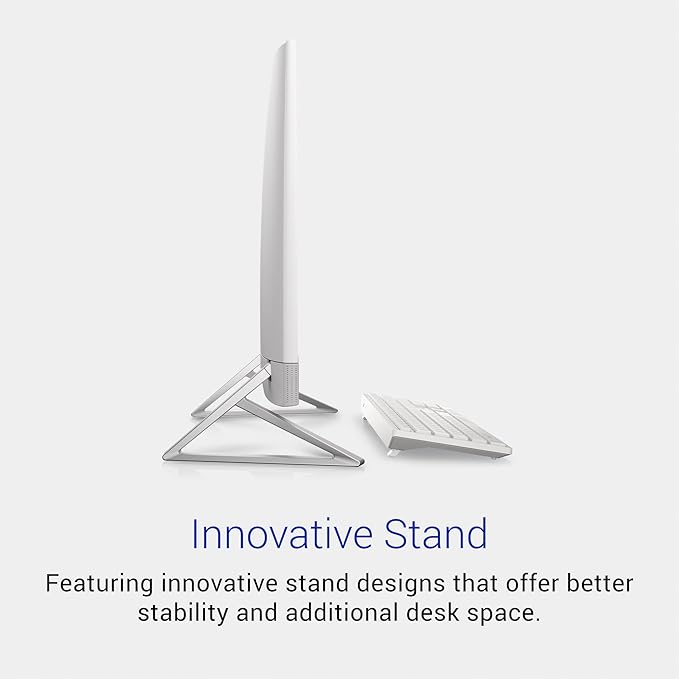 Dell Inspiron 5430 All in One Desktop - 23.8-inch FHD (1920 x 1080) Display, Intel Core 5-120U, 8GB DDR4 RAM, 512GB SSD, Intel Graphics, Windows 11 Home, Onsite & Migrate Service - White