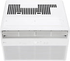 LG LW1025R 10,000 Air Conditioner with Dehumidifier, 115V, Medium Rooms up to 450 Sq. Ft, Window Unit AC with Remote Control, 3 Speeds, Auto-Restart, 24-Hour Timer, 10000 BTU, Bright White