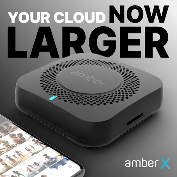 Smart Personal Cloud Storage Device Data and Media Files, Built-in 1TB High-Speed SSD with USB Storage, Plex and Home Assistant/iOS/Android/Windows/Mac Compatible