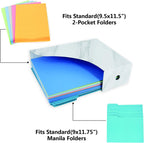 HUAPRINT Magazine Holder(6 Pack, Marbling Gray) Cardboard Magazine File Holder-Folder Holder,Magazine Organizer,Document Organizer,Magazine Storage Box,With Labels