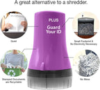 Guard Your ID Wide Advanced Roller 2.0 Identity Theft Prevention Security Stamp Purple