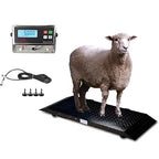 Liberty LS-920-2k Industrial Portable Floor Scale for Small Animal, Platform 50" x 20" / up to 2000 lbs (Scale System Imported)