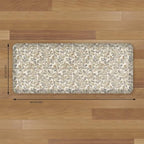 GelPro Designer Comfort Cushioned Anti-Fatigue Standing Kitchen Floor Mat, Padded Stain-Resistant, Waterproof, Non-Slip Comfort Padded Desk/Office Mat - Orchard Almond Kitchen Mat 20x48