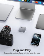 Yottamaster 1TB Magnetic External SSD, Up to 2000MB/s USB 3.2 Gen 2x2 Portable Solid State Drive, Supports 4K ProRes HDR Compatible with iPhone 16/15 Pro Max, Smartphone, Tablet, Laptop