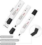 Comix Dry Erase Markers, Chisel Tip Black White Board Markers, 36 Bulk Black Colors Low Odor Markers for Kids Office & School Supplies