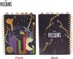 Innovative Designs Disney Villains Journal Notebook, Spiral Bound, 144 Lined Pages, 8 x 7 inches, Light Green, Disney Princess Movie Characters