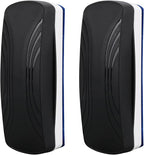 Ddaowanx Whiteboard Eraser, Magnetic Dry Erase Eraser, Glass Board Eraser,School and Office Supplies (4 Pack/Black)