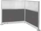 Versare Pre-Configured Hush Panel Electric Cubicle | Workstation Divider Walls | Cubicle Privacy Panels | Office Partition Walls