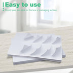 10-UP Address Labels for Laser/Inkjet Printers, White, 2 x 4 Inch, (500 Sheets - 5000 Labels)