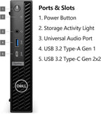 Dell Mini PC Computer, OptiPlex 7020 Micro Desktop pc for Bussiness & Home, Intel 6-Core i5-12500T (Beat i7-11700T), 16GB DDR5 RAM, 512GB PCIe SSD, WiFi 6E, HDMI + 2 DisplayPorts, Windows 11 Pro