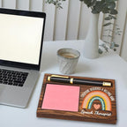 Speech Therapist Sticky Note Holder, Speech Therapist Appreciation Gifts, Thank You Gifts for Speech Therapist, Speech Therapist Office Decor Self-Stick Note Pad Holders YB381