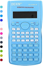 Scientific Calculators Desktop, Scientific Calculators for Students, Scientific Calculator 240 Functions 2 Line 10+2 Digits, Desk Math Calculator for School (Blue)