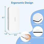 VUSIGN Magnetic Dry Erase Whiteboard Eraser, Glass Board Eraser for Dry Erase Board, Glass Board, Calendar Board, Office, Home,School Supplies, 4 Pack