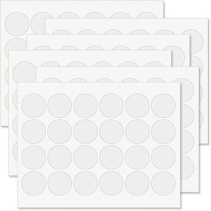 Colorful Images Fun Patterns Floral Return Address Mailing Labels, Personalize with Name & Address, Set of 144 Self Adhesive, Easy Peel Flat Label Sheets, Round, 3 Designs