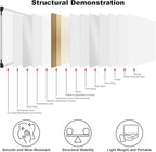 XBoard Magnetic Whiteboard 24 x 18 Inch, Dry Erase Board with Aluminium Frame