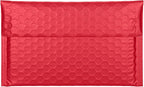 Red Side-Loading Bubble Mailers 8 x 5 Inches,Self-Seal Padded Mailing Envelopes, Pack of 27