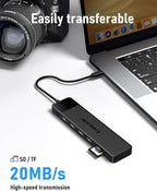 Lemorele 13 in 1 USB C Docking Station Triple Monitor w/Dual HDMI 4K, VGA, 5 USB 3.0/2.0, USB-C 3.0, 100W PD, SD/TF, 3.5mm Audio, Multiport Hub Adapter for Lenovo, Surface, Dell, HP Laptops