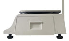 VisionTechShop DLP-300 Label Printing Scale Pole Display, 30/60lbs Capacity, 0.01/0.02lbs, NTEP Legal for Trade