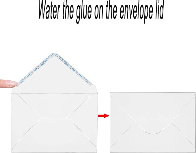 100 Qty 5.25 x 7.25 inches Printable A7 Invitation Envelopes & 100 Qty Flat Cards, Self Seal 120GSM White Kraft Paper Envelopes for Invitations, Papers, Photos, Documents, Wedding